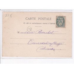 SAINT-PIERRE-sur-DIVES: place du marché aux grains et légumes - très bon état