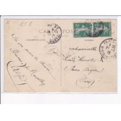 MONTSALVY: l'hôtel de ville et la poste - très bon état