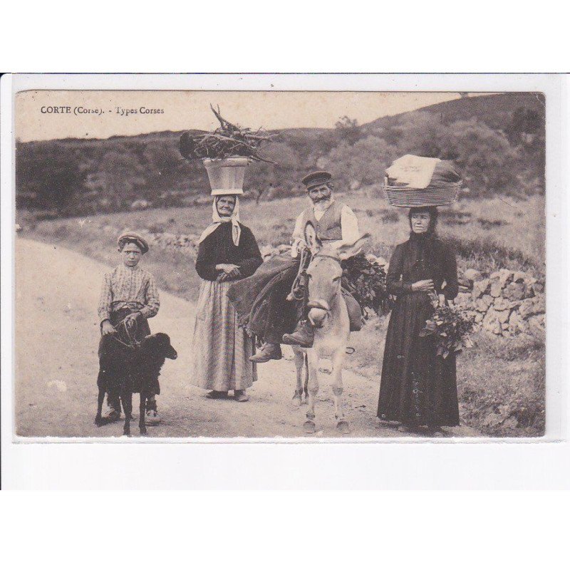 CORTE: types corses - très bon état
