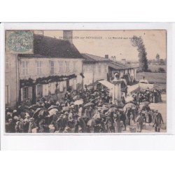 SAINT-JULIEN-sur-REYSSOUZE: le marché aux volailles - état