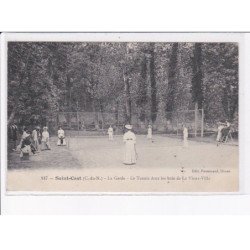 SAINT-CAST: la garde, le tennis dans les bois de la vieux-ville - très bon état