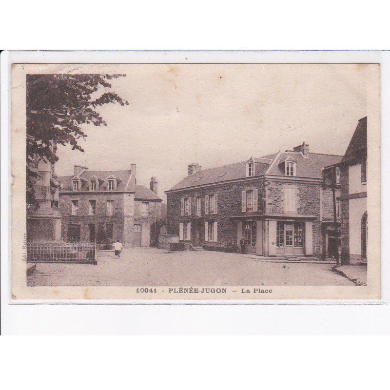 PLENEE-JUGON: la place - état