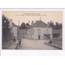 LA CHEZE: le pont à l'arrivée de loudéac, la poste - très bon état