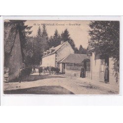 LA NOUAILLE: grand'rue - état