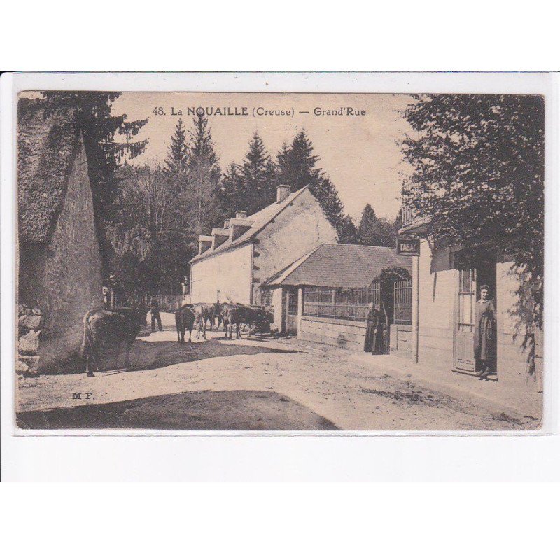 LA NOUAILLE: grand'rue - état