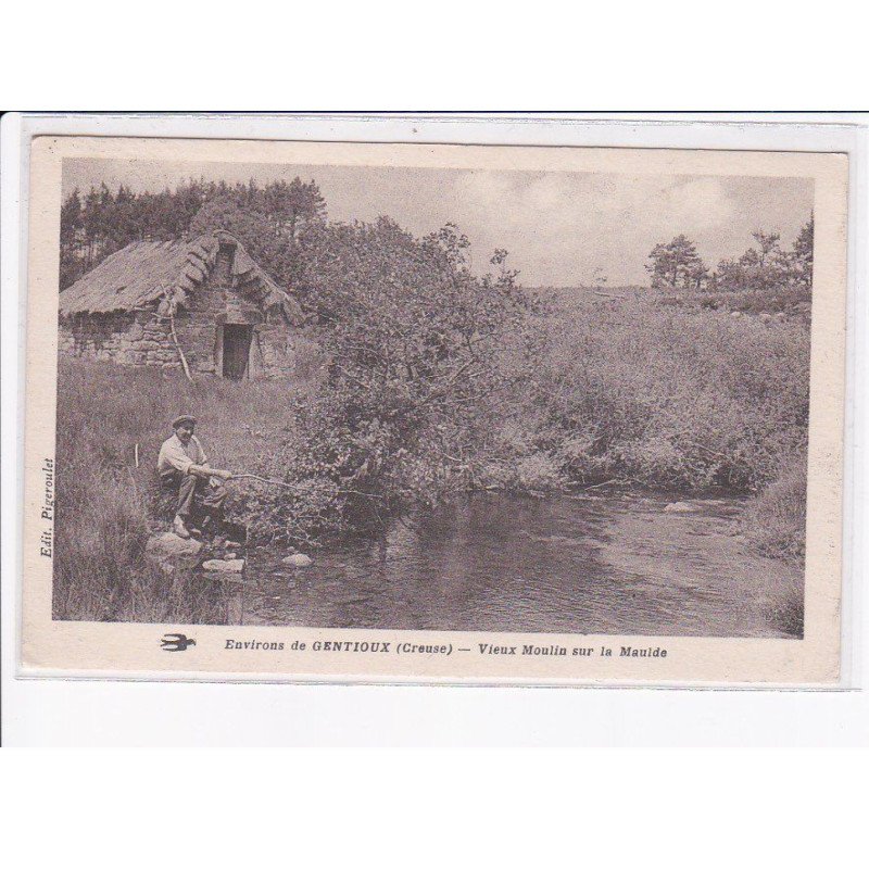 CREUSE: vieux moulin sur la maulde - très bon état