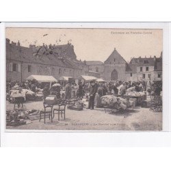 BESANCON: le marché aux puces - état