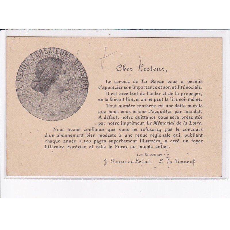 LOIRE: la revue forezienne illustre - très bon état
