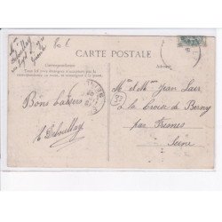 BORDEAUX: types bordelais, marchande de poissons - très bon état