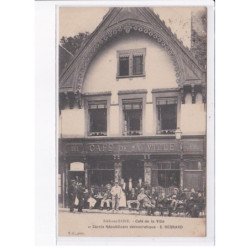 BAR-sur-SEINE: café de la ville et cercle républicain démocratique E. Bernard - très bon état