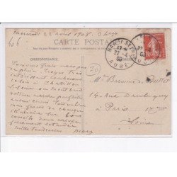 BAR-sur-SEINE: café de la ville et cercle républicain démocratique E. Bernard - très bon état