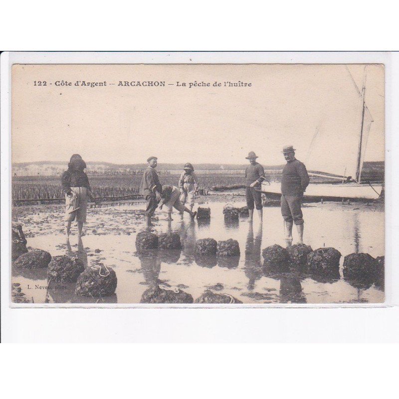 ARCACHON: la pêche de l'huître - très bon état