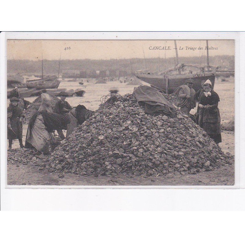 FOUGERES: le triage des huîtres - très bon état