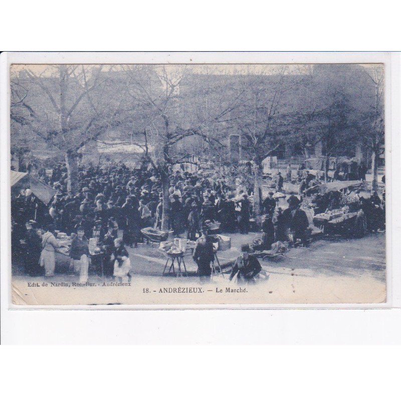 ANDREZIEUX: le marché - état