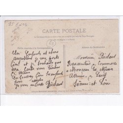 LE PUY EN VELAY: un vendeur de buttes, attelage de boeufs - état