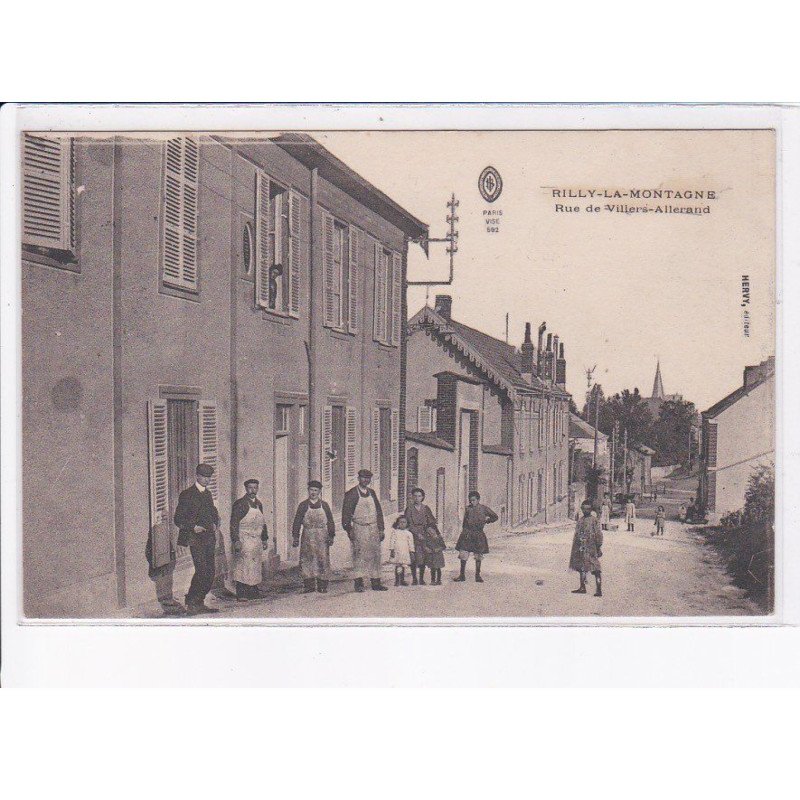 RILLY-la-MONTAGNE: rue de villers-allerand - très bon état