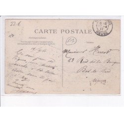 AY: révolution en champagne avril 1911, la maison d'habitation bissinger en feu - très bon état