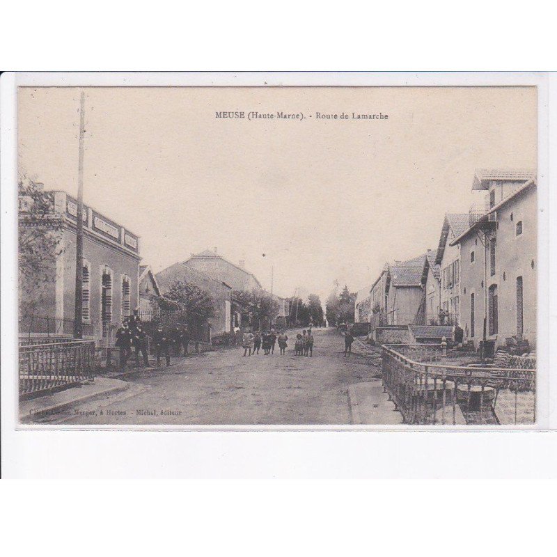 MEUSE: route de lamarche - très bon état