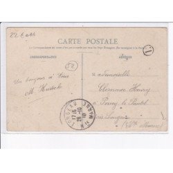 SAINT-VALLIER: sortie du village, route de chalindrey - état