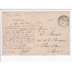 BOURBONNE-les-BAINS: arrivée en gare du train dit des eaux, trajets 5 heures 1/2 de paris - état