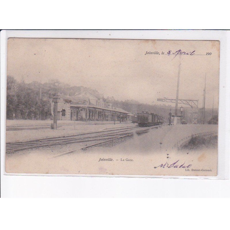 JOINVILLE: la gare - très bon état
