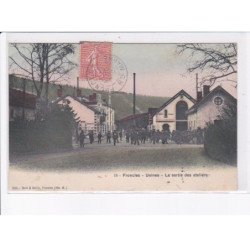 FRONCLE: usines, la sortie des ateliers - très bon état