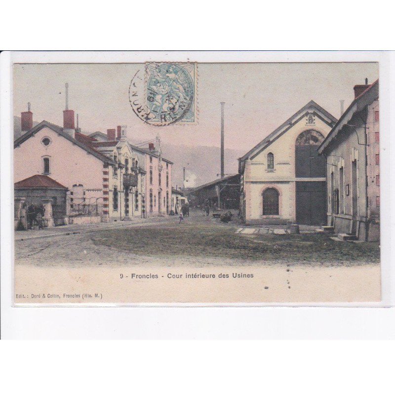 FRONCLE: cour intérieure des usines - très bon état