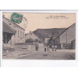 GIEY-sur-AUJON: la fontaine - très bon état