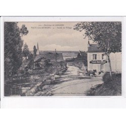 VAUX-sous-AUBIGNY: entrée du village - très bon état