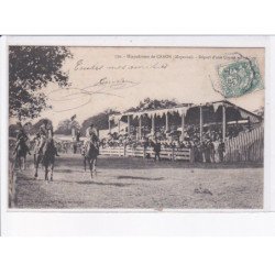 CRAON: hippodrome, départ d'une course - très bon état