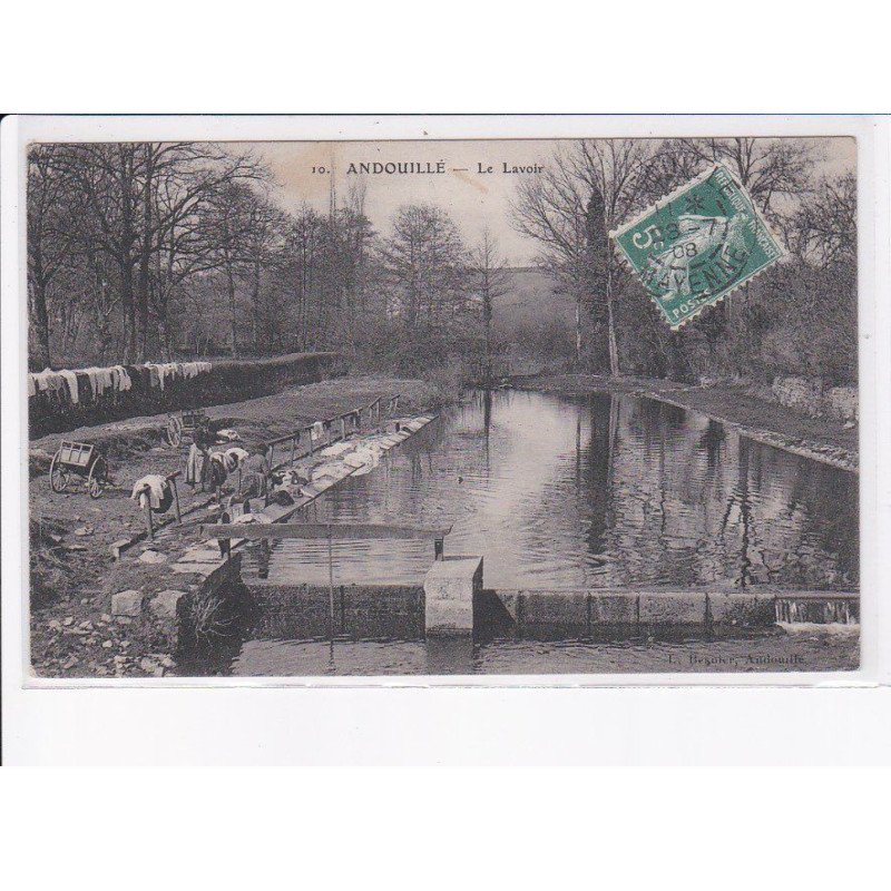 ANDOUILLE: le lavoir - très bon état