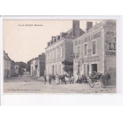 SAULGES: vue de saulges - très bon état