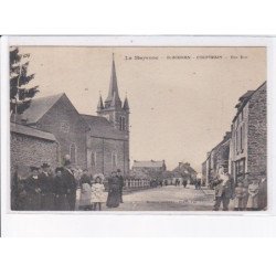 SAINT-AIGNAN - COUPTRAIN: une rue - très bon état