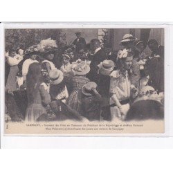 SAMPIGNY: souvenir des fêtes en l'honneur du président et Mme. Poincaré - très bon état