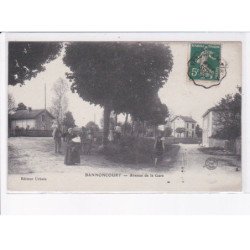 BANNONCOURT: avenue de la gare - très bon état