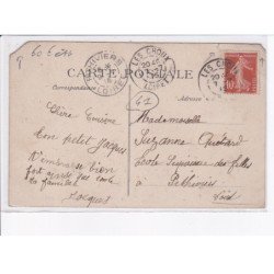 LOIR ET CHER: en sologne, voiture à chien, attelage de chien - état