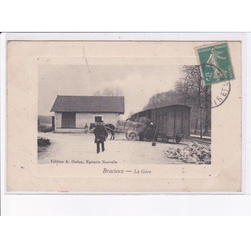 BRACIEUX: la gare - très bon état