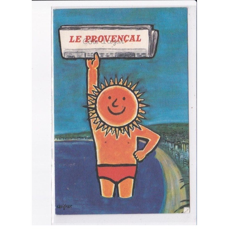 SAVIGNAC: le provencal, journal, illustration - très bon état