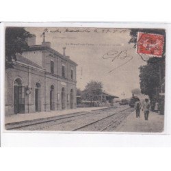 LE BREUIL-sur-COUZE: l'arrivée d'un train - état