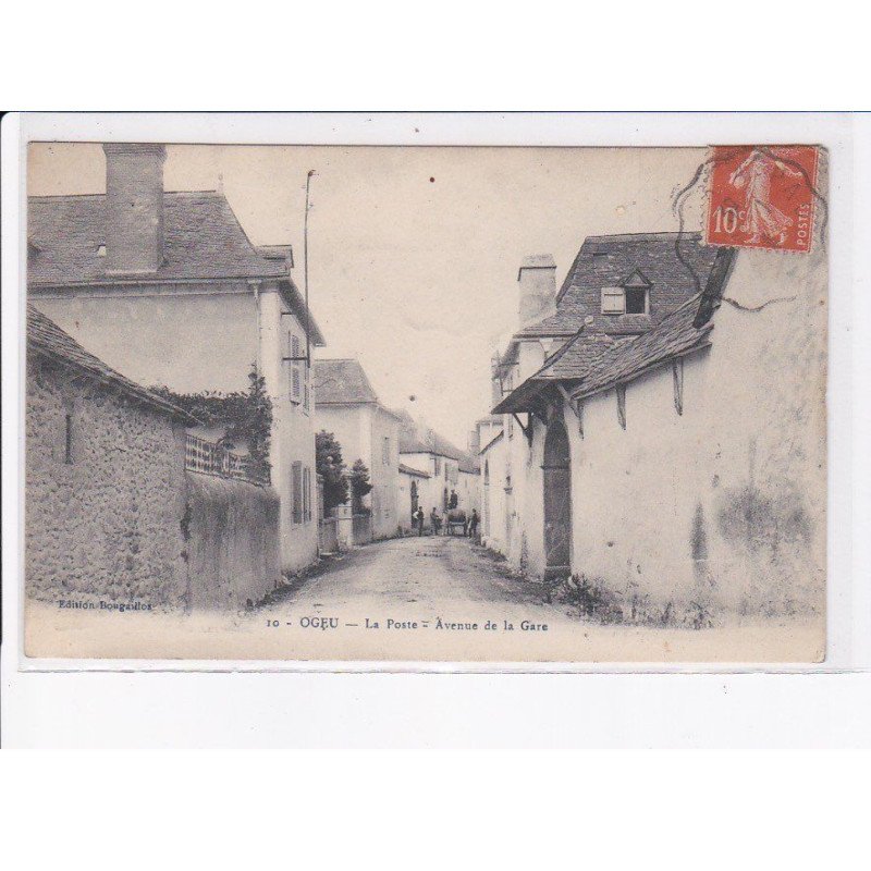 OGEU: la poste, avenue de la gare - très bon état