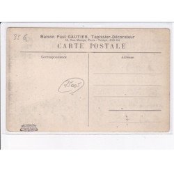 PARIS: 75005, maison paul gautier, un coin des magasins d'antiquités et tableaux - très bon état