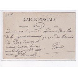 PARIS: 75014, incendie 11 mai 1907 ateliers hermann-lachapelle - très bon état