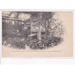 PARIS: 75015 la grande roue de paris, dans les jardins, entrée de la grotte, kiosque du vieux château - très bon état