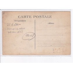 PARIS: 75018 aéro-hôtel, vue du grand salon - état (partiellement décollée)