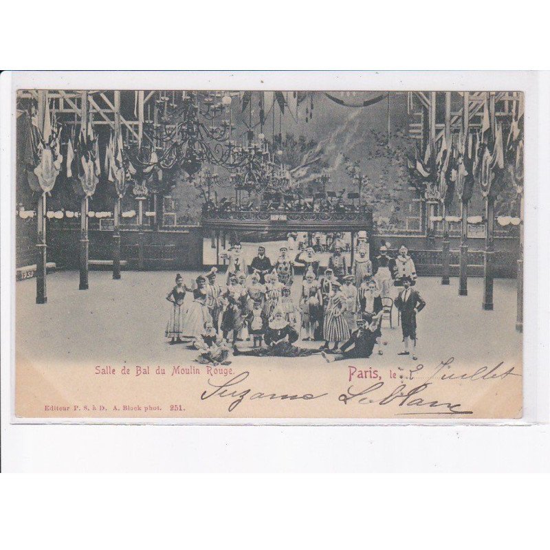 PARIS: 75018 salle de bal du moulin rouge - très bon état
