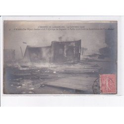 PARIS: l'émeute de longchamp 1906, à la suite d'un départ douteux et de l'affichage du gagnant - très bon état