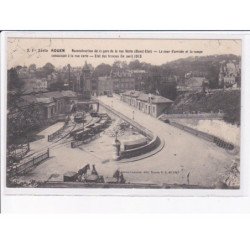 ROUEN: reconstruction de la gare de la rue verte - très bon état