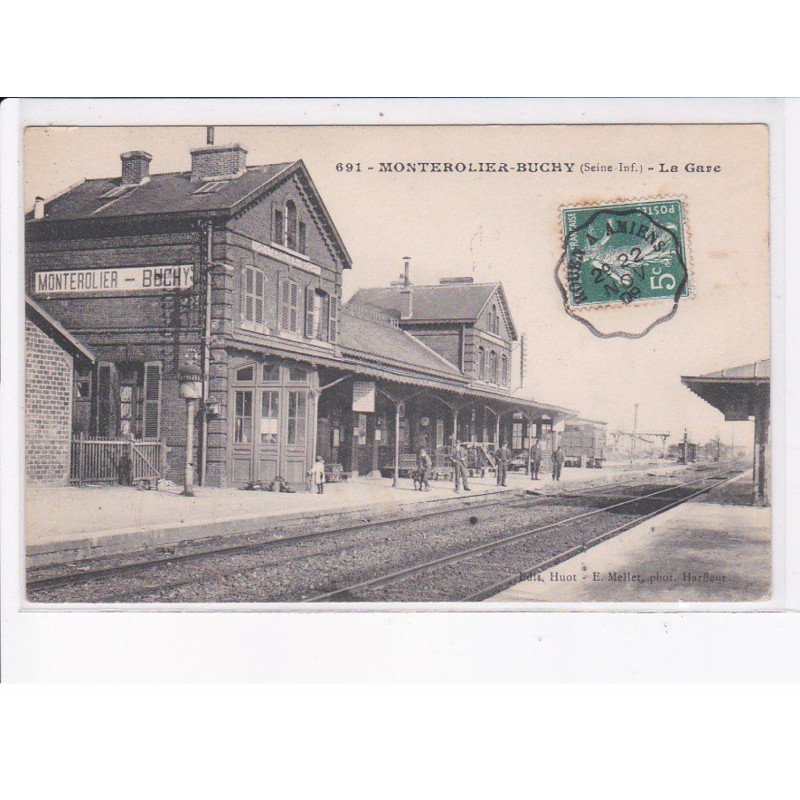 MONTEROLIER-BUCHY: la gare - très bon état