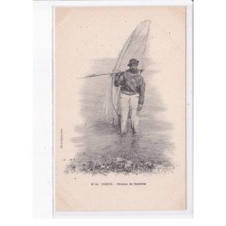 DIEPPE: pêcheur de crevette - très bon état