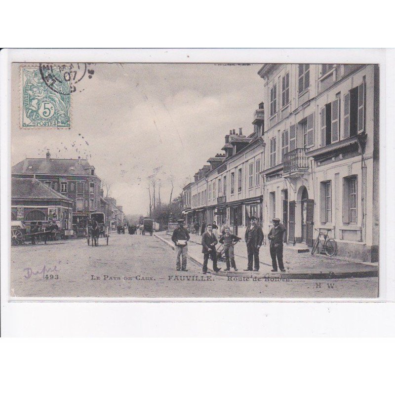 FAUVILLE: route de bolbec - très bon état